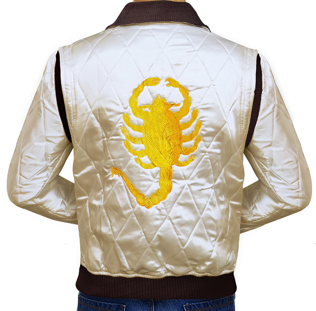 Quilted Satin Jacket
