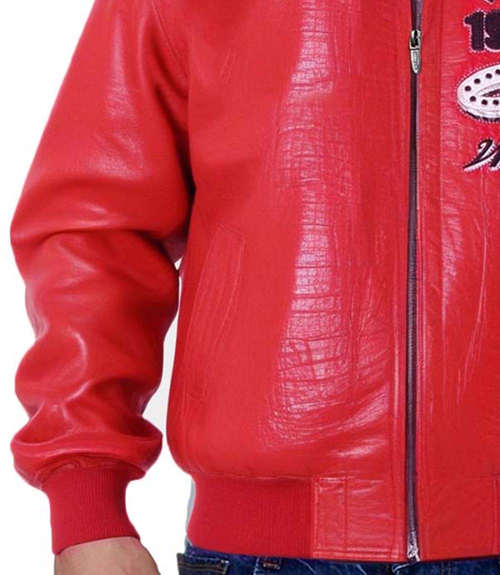 Famous 1978 Red Leather Jacket