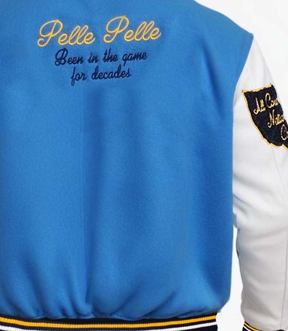 World Famous Blue Varsity Jacket