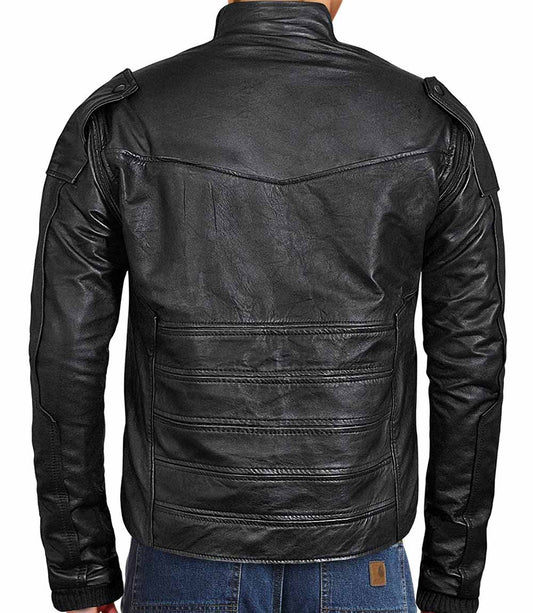 Bucky Straps Leather Jacket