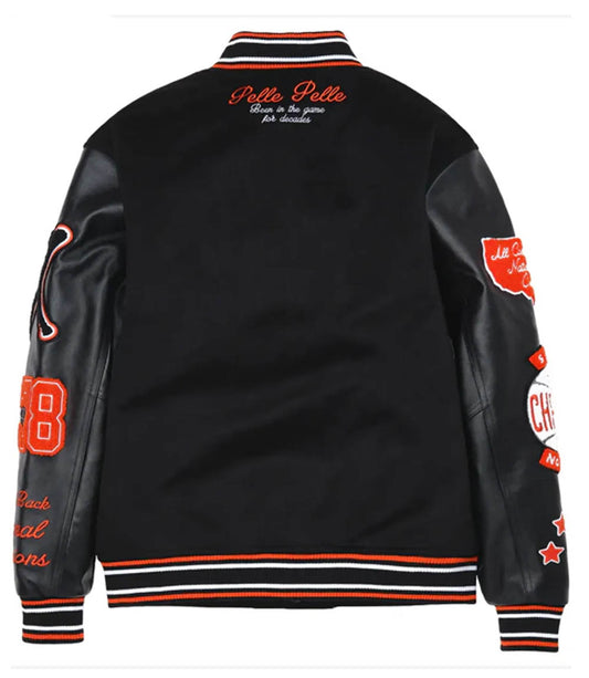 World Famous Black Varsity Jacket