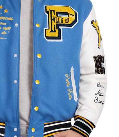 World Famous Blue Varsity Jacket